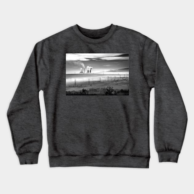 Electric Routes Crewneck Sweatshirt by Cretense72